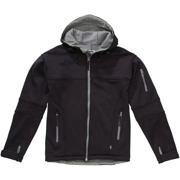 Match softshell jacket - Slazenger Solid black
