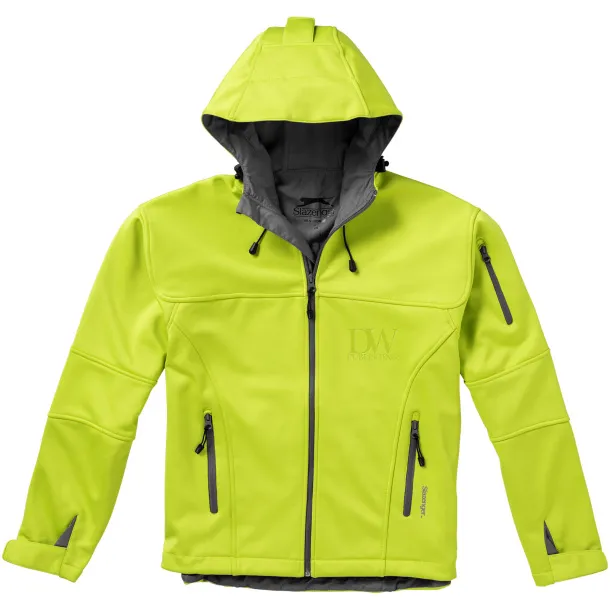Match softshell jacket - Slazenger Mid green
