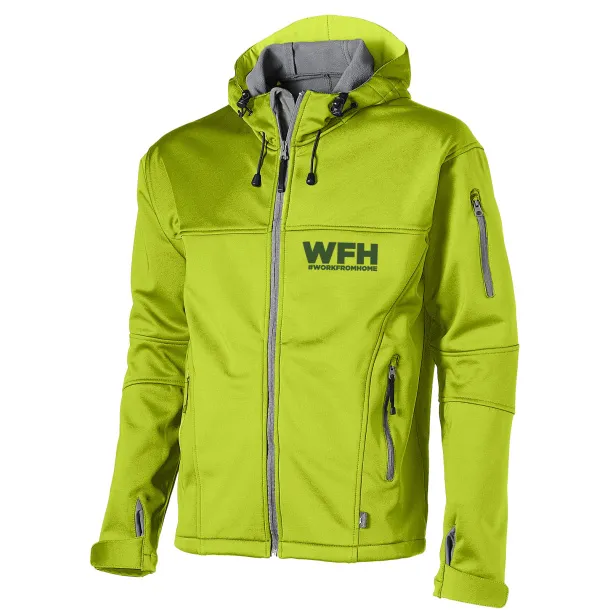 Match softshell jacket - Slazenger Mid green