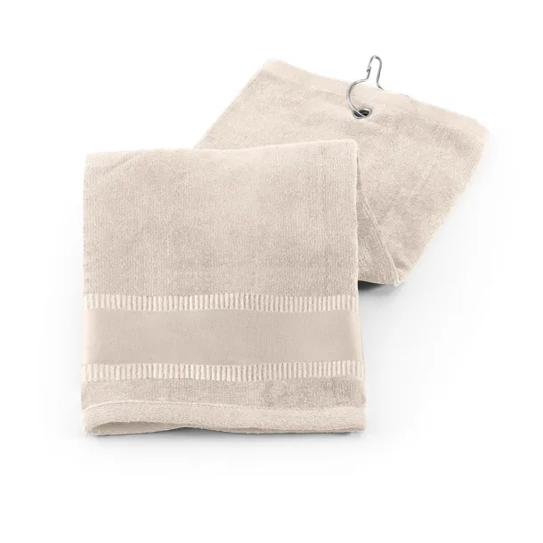 GOLFI Golf towel Beige