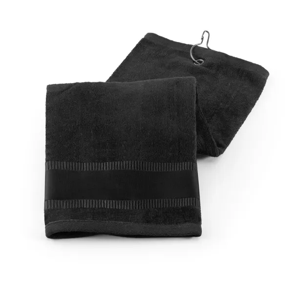 GOLFI Golf towel Black