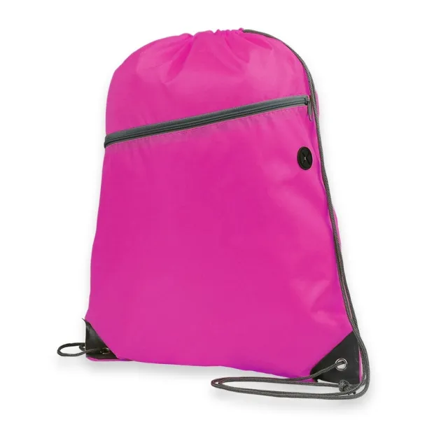  Drawstring bag pink