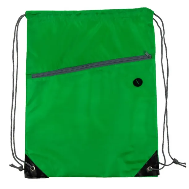  Drawstring bag light green