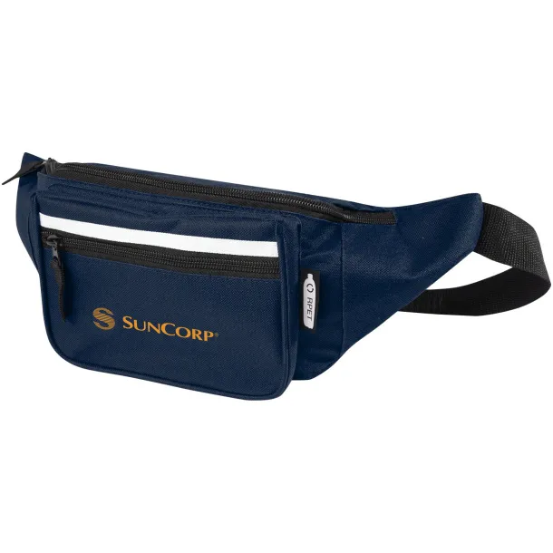 Journey RPET waist bag Navy Blue