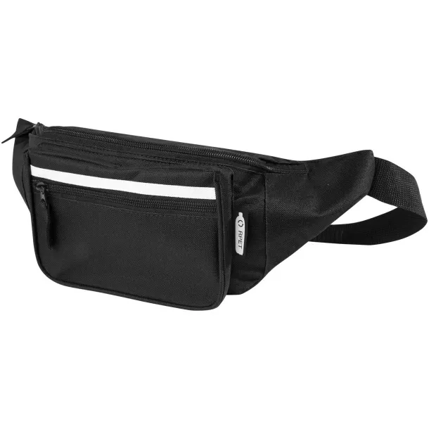 Journey RPET waist bag Crna