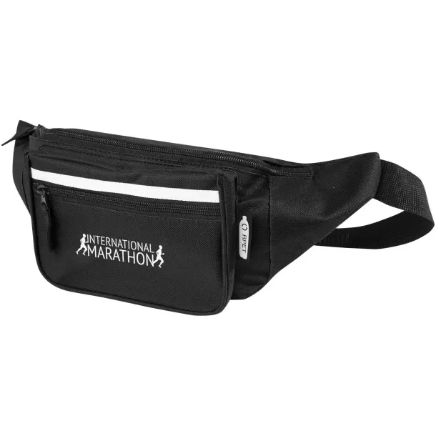 Journey RPET waist bag Solid black