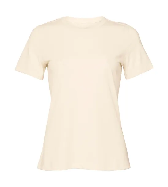  Women's Relaxed CVC Jersey Short Sleeve Tee - Bella+Canvas Heather Natural