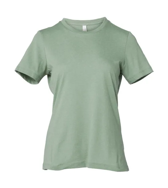  Women's Relaxed CVC Jersey Short Sleeve Tee - Bella+Canvas Heather Sage