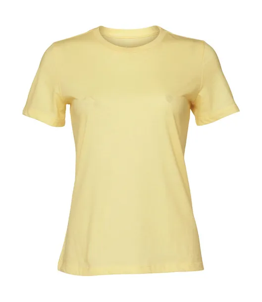  Women's Relaxed CVC Jersey Short Sleeve Tee - Bella+Canvas Heather French Vanilla