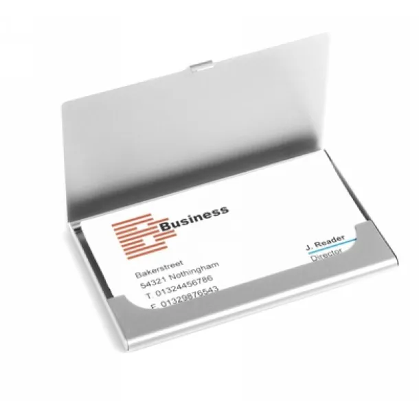  Business card holder silver