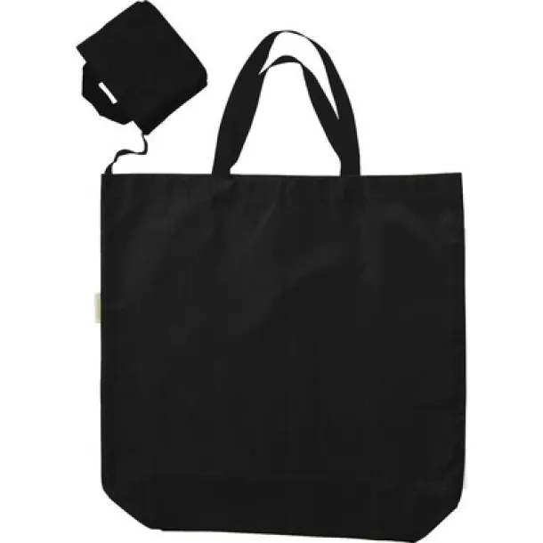  Foldable shopping bag black