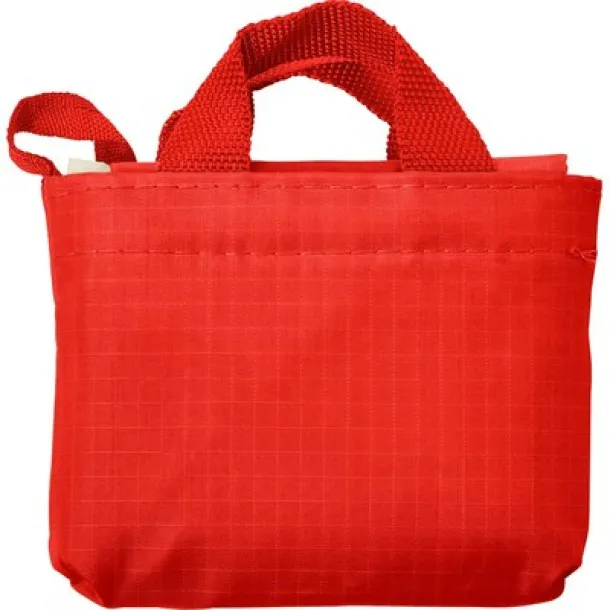  Foldable shopping bag red