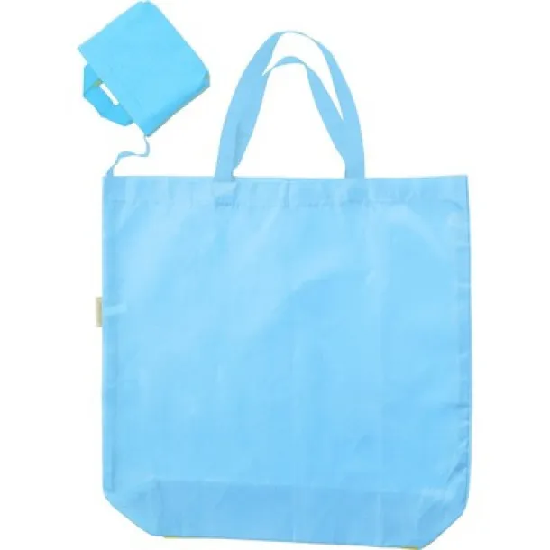  Foldable shopping bag light blue