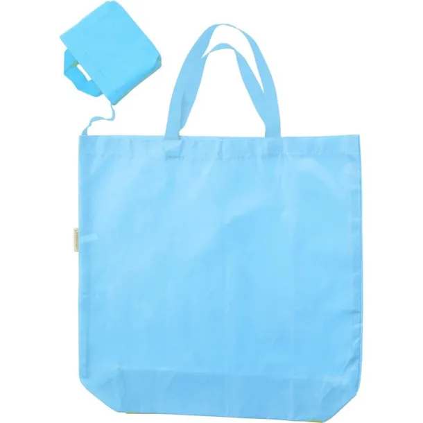  Foldable shopping bag light blue