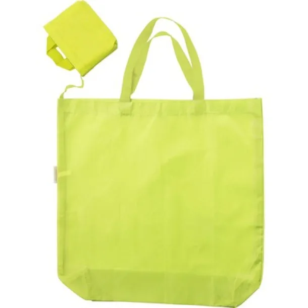  Foldable shopping bag light green