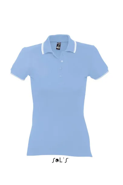  SOL'S PRACTICE WOMEN - POLO SHIRT - SOL'S Sky blue White