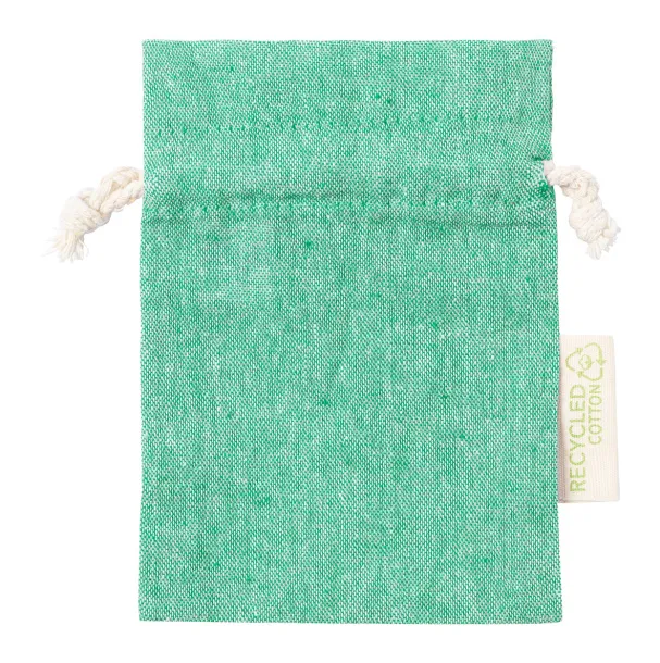 Restry S cotton gift bag Green