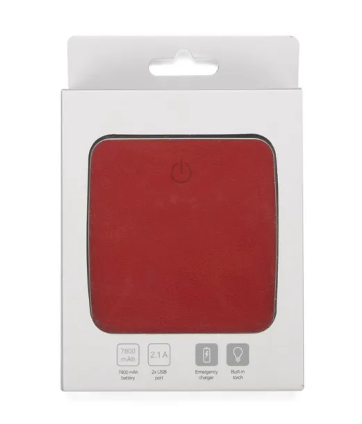 HIDE Power bank  7800 mAh Red