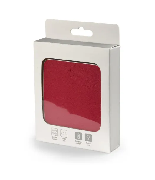 HIDE Power bank  7800 mAh Red