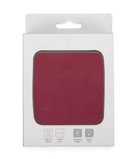 HIDE Power bank  7800 mAh Red