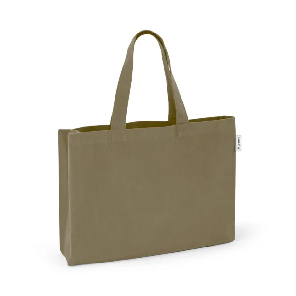 CAMDEN Organic cotton bag, 280 g/m² Dark green