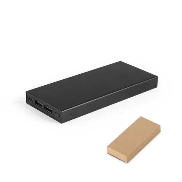 DOROTHY 10 Prijenosna baterija izrađena od 100% recikliranog aluminija, 10 000 mAh