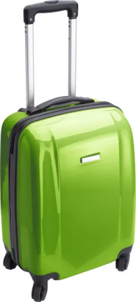 VERONA PC and ABS trolley  lime