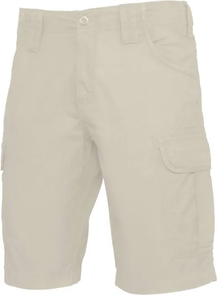  MULTIPOCKET BERMUDA SHORTS - Kariban Beige