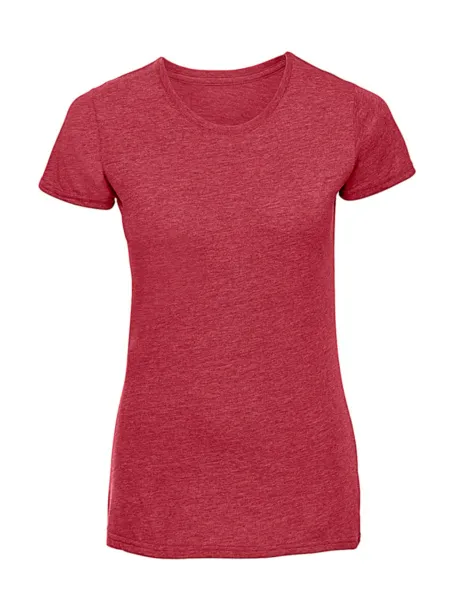  Ladies' HD T - Russell  Red Marl