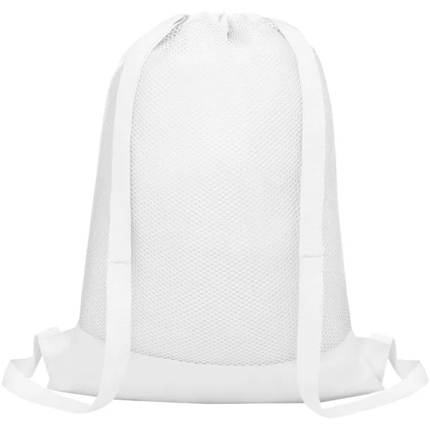 Nadi mesh drawstring backpack - Unbranded White