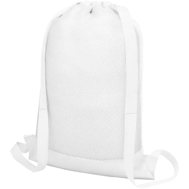 Nadi mesh drawstring backpack - Unbranded White