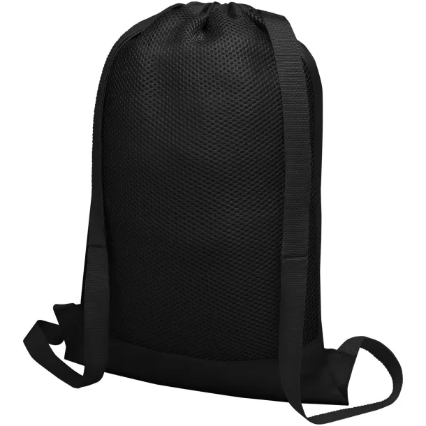 Nadi mesh drawstring backpack - Unbranded Solid black