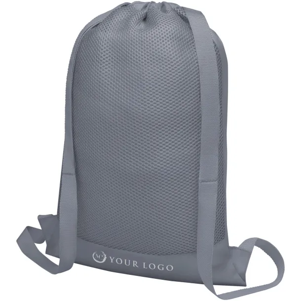 Nadi mesh drawstring backpack - Unbranded Grey