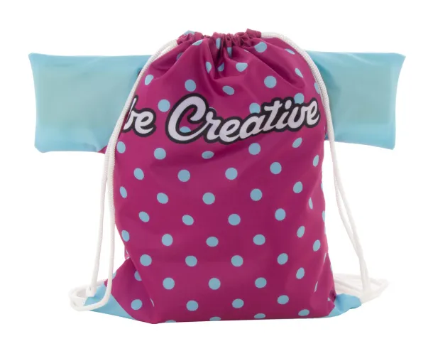 CreaDraw T Kids custom drawstring bag for kids White