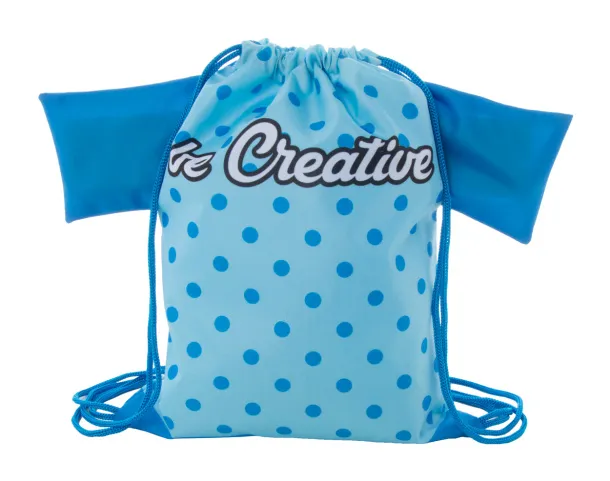 CreaDraw T Kids custom drawstring bag for kids Blue