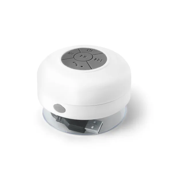 CURIE Waterproof speaker White