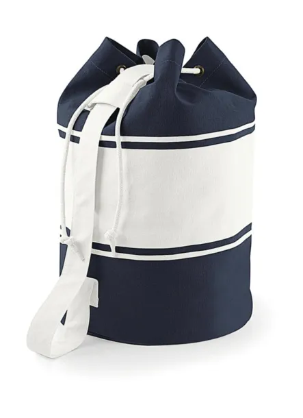  Canvas Duffle - Quadra Navy Off White