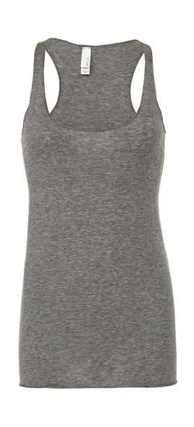  Triblend Racerback Tank Top - Bella+Canvas Grey Triblend