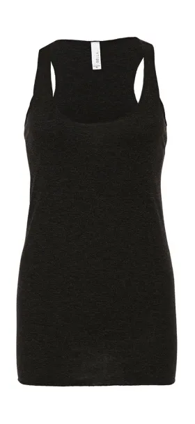  Triblend Racerback Tank Top - Bella+Canvas Charcoal-Black Triblend