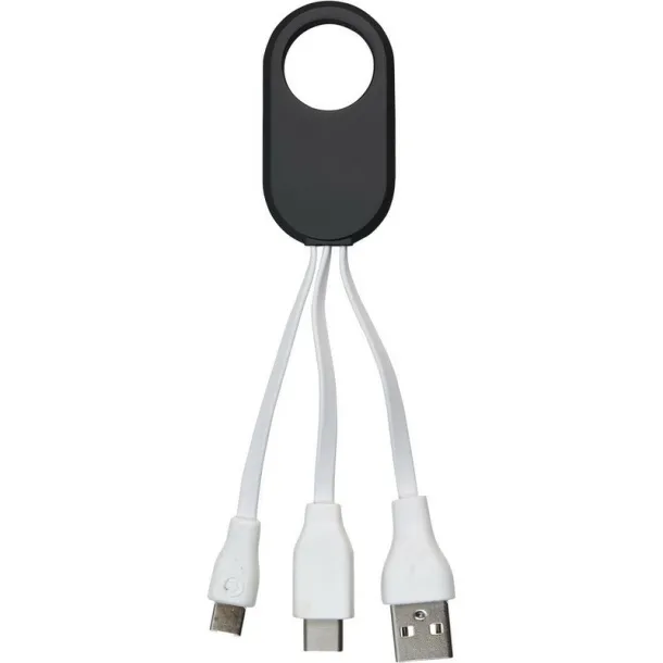  Charger cable set black