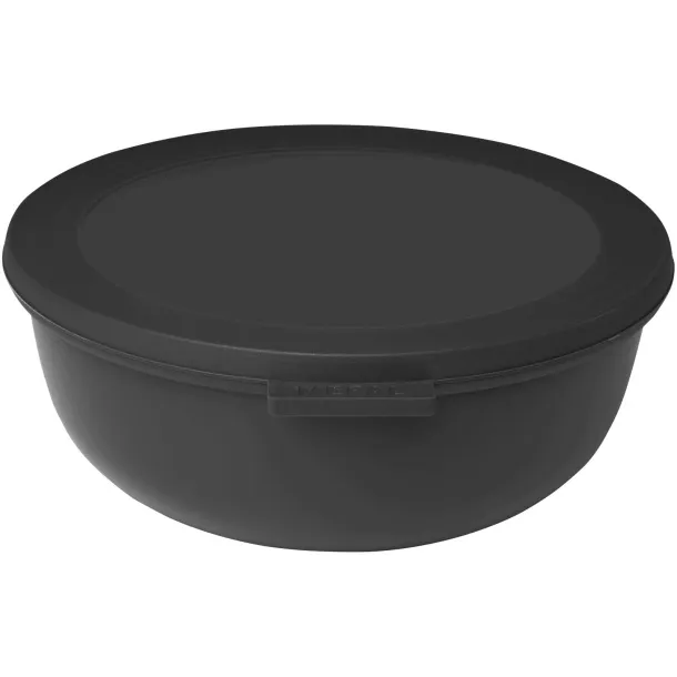 Cirqula 1250 ml multi bowl - Mepal Solid black