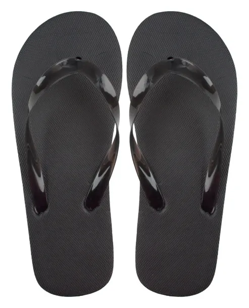 Boracay beach slippers Black