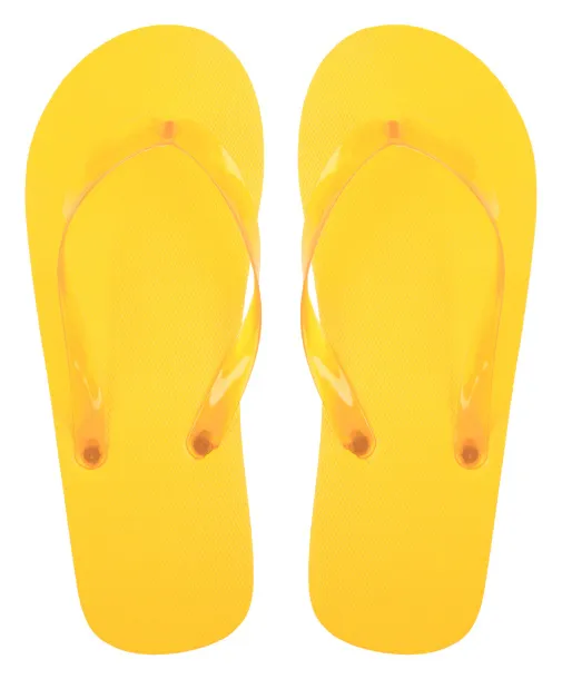 Boracay beach slippers Yellow