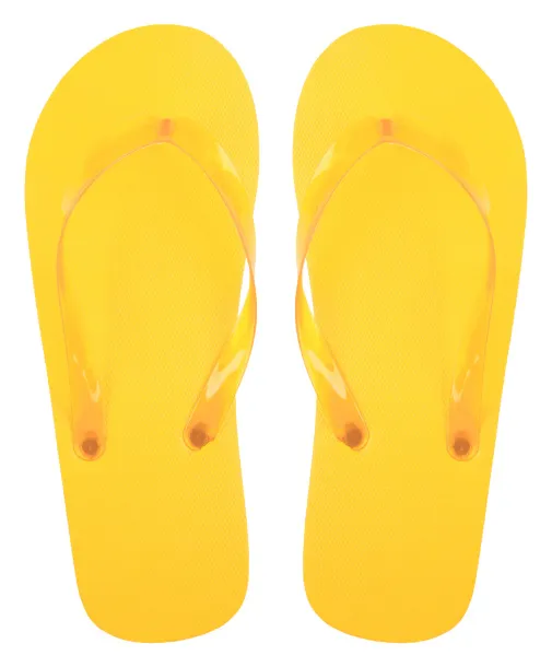 Boracay beach slippers Yellow