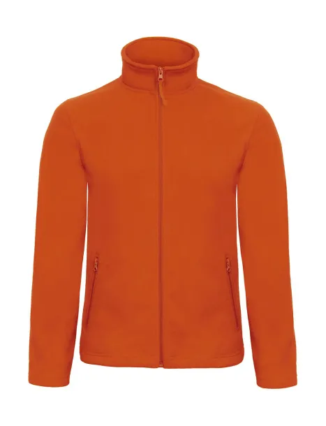  Muška jakna od mikroflisa - B&C Outerwear Pumpkin Orange