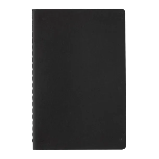  A5 FSC® standard softcover notebook - XD Collection Black 