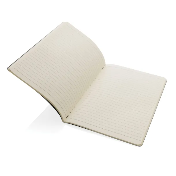  A5 FSC® standard softcover notebook - XD Collection Black 