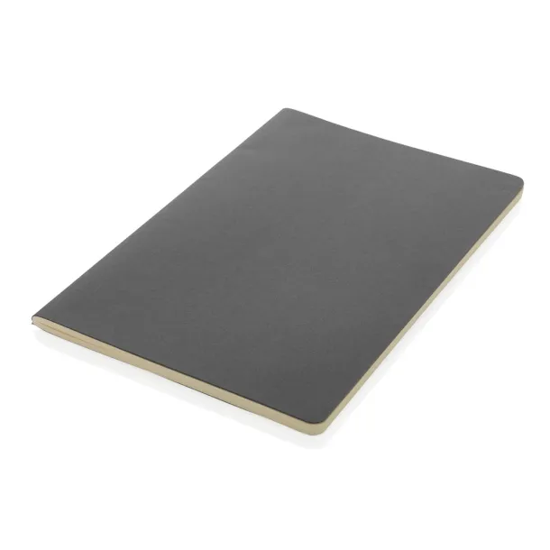  A5 FSC® standard softcover notebook - XD Collection Black 