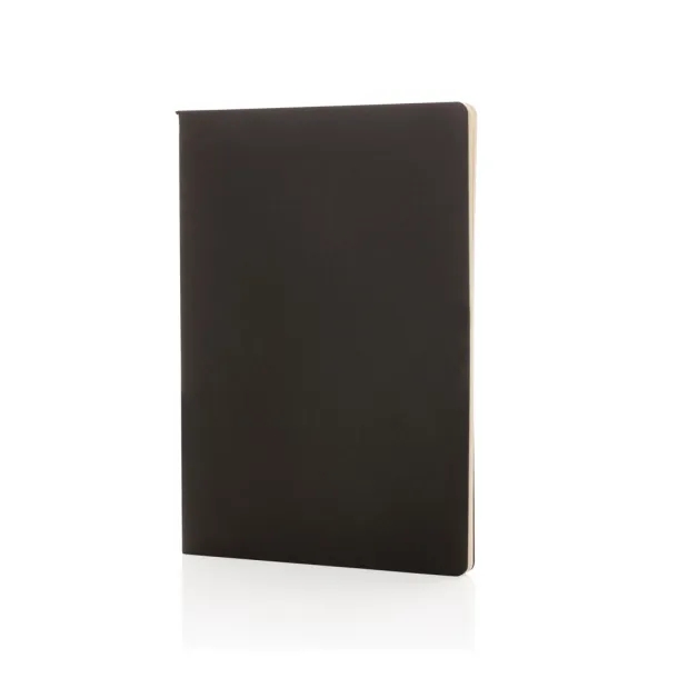  A5 FSC® standard softcover notebook - XD Collection Black 