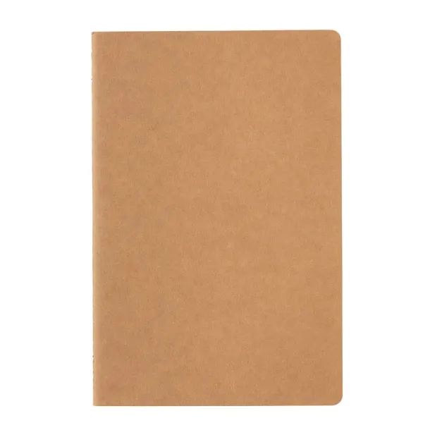  A5 FSC® standard softcover notebook - XD Collection Brown 